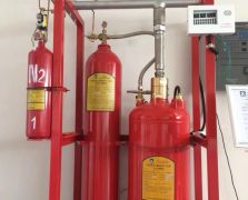 180L 5.6Mpa external storage pressure HFC-227ea fire extinguishing system